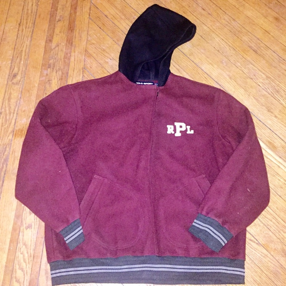 Vintage Ralph Lauren P-Wing Track Team Polo Sport